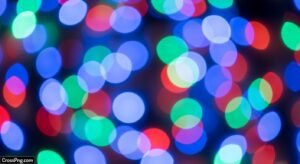 Led light background image