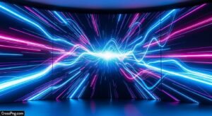 Led screen background image