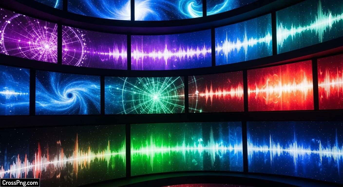 Led screen background image 2