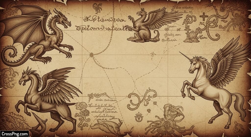Legend background image