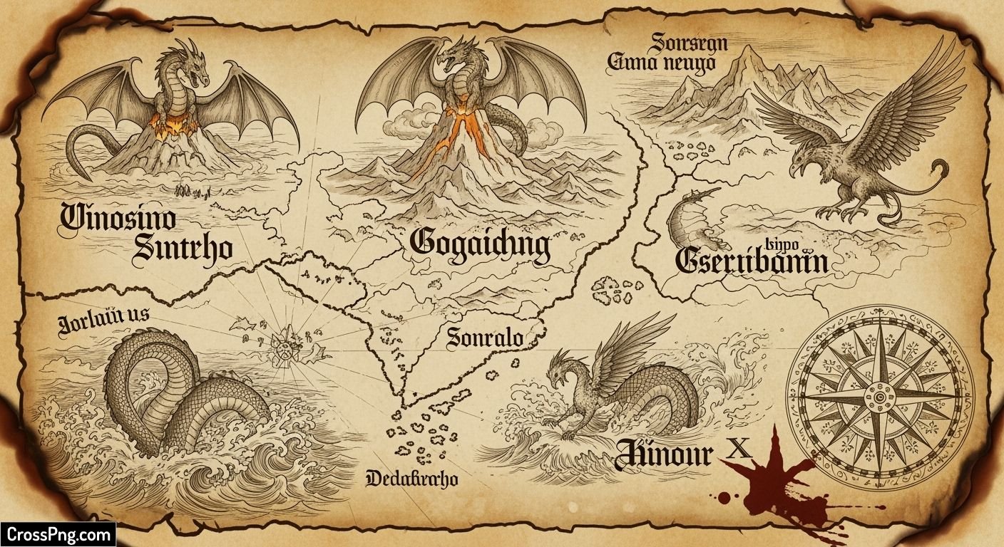 Legend background image
