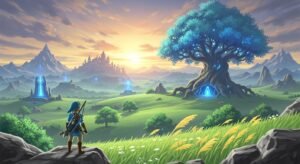 Legend of zelda background image