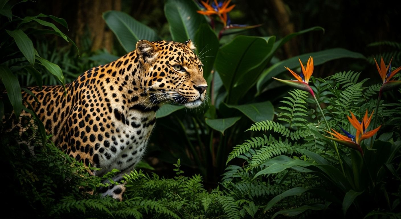 Leopard background image 2