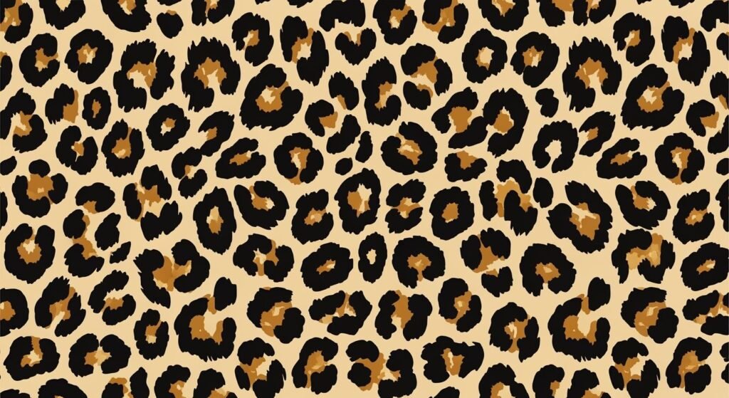 Leopard print background image