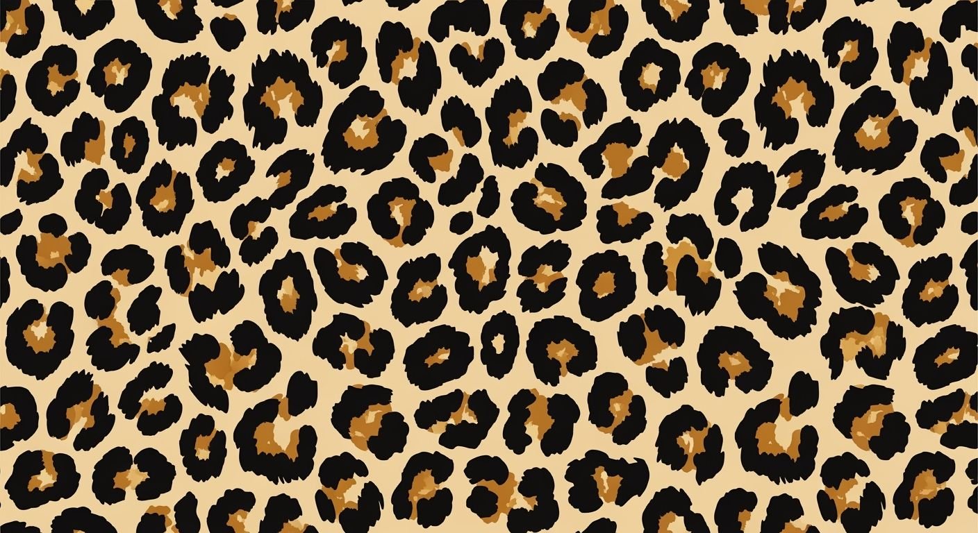 Leopard print background image