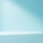 Light blue background aesthetic image