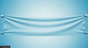 Light blue banner background image