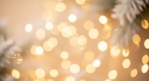 Light christmas background image 2