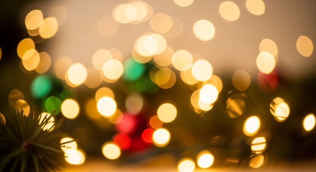 Light christmas background image 4