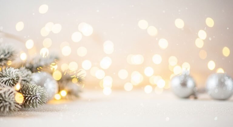 Light christmas background image