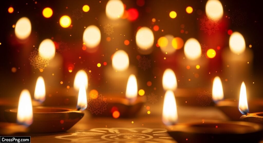 Light diwali background image