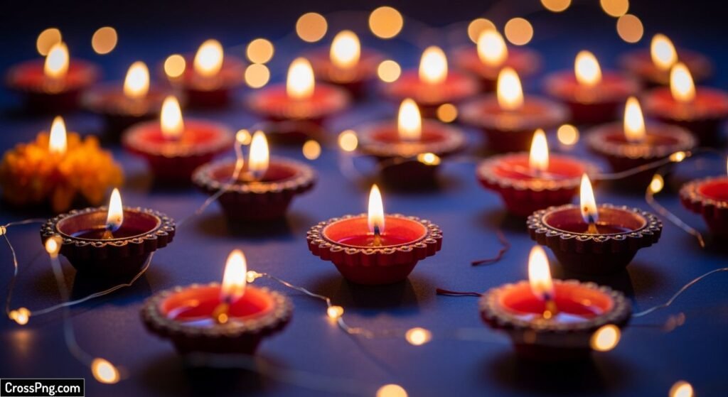 Light diwali background image