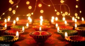 Light diwali background image 2