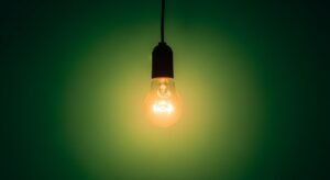 Lighting green background image