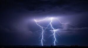 Lightning background image 2
