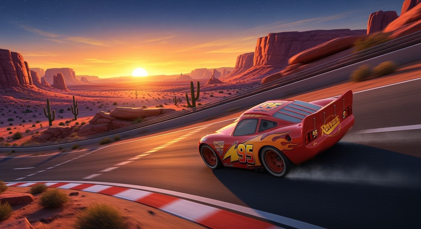 Lightning mcqueen background image 4