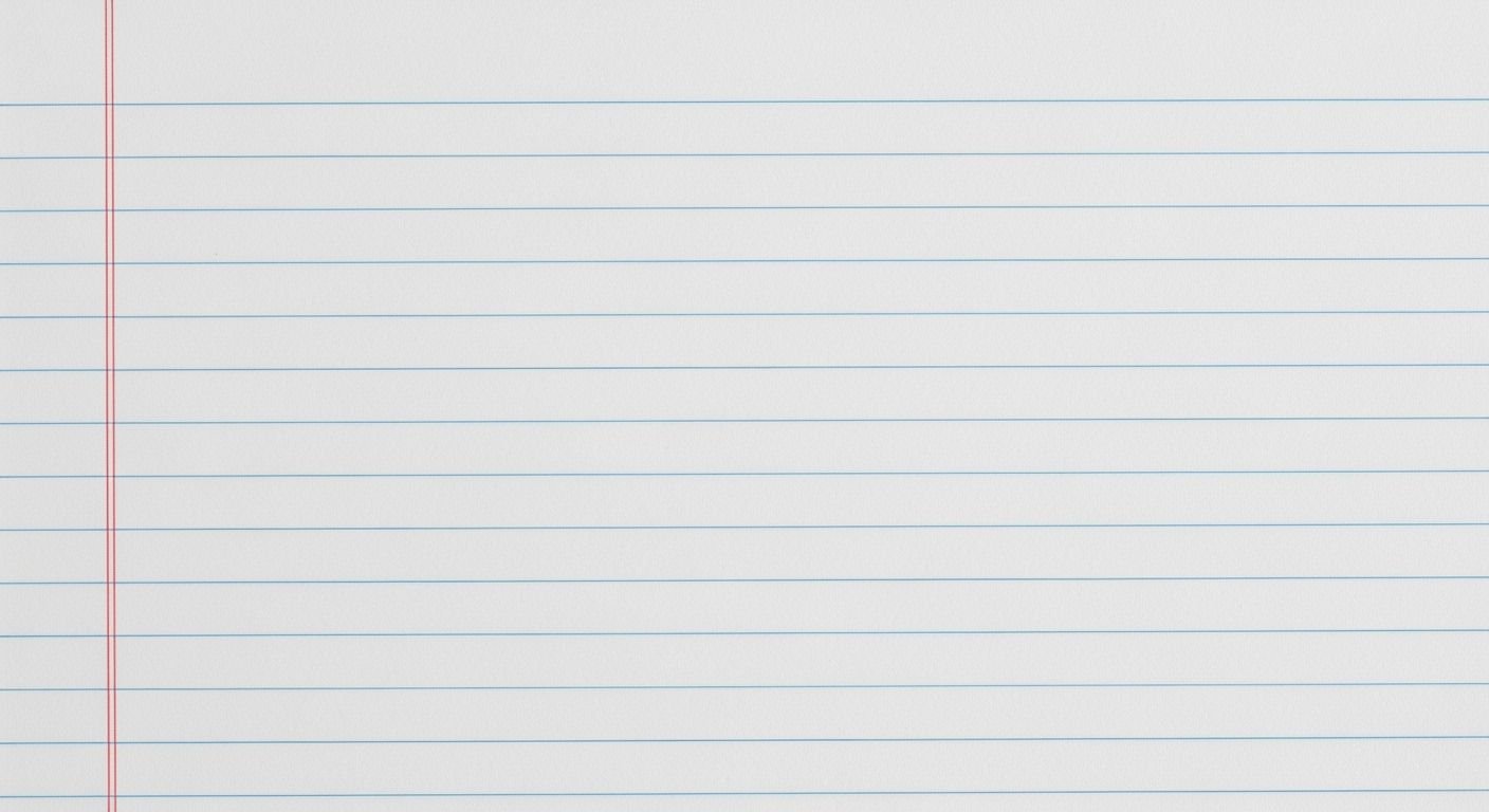 Lined paper background image