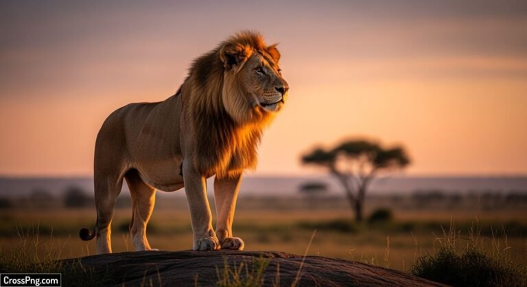 Lion background for editing image 2