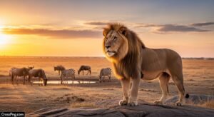 Lion background image