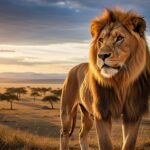 Lion background image