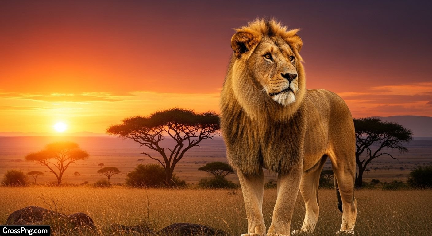Lion background image 3