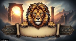 Lion banner background image 3