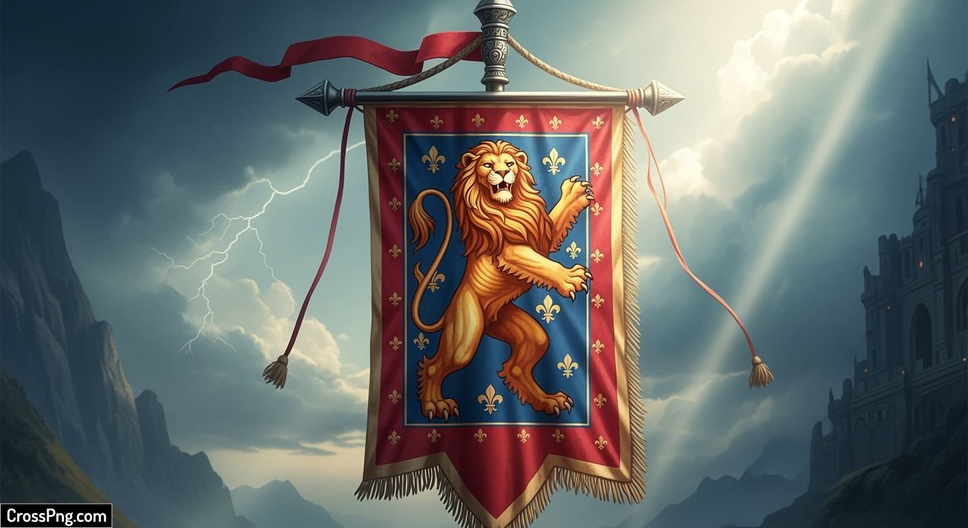 Lion banner background image