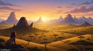 Lion king background image