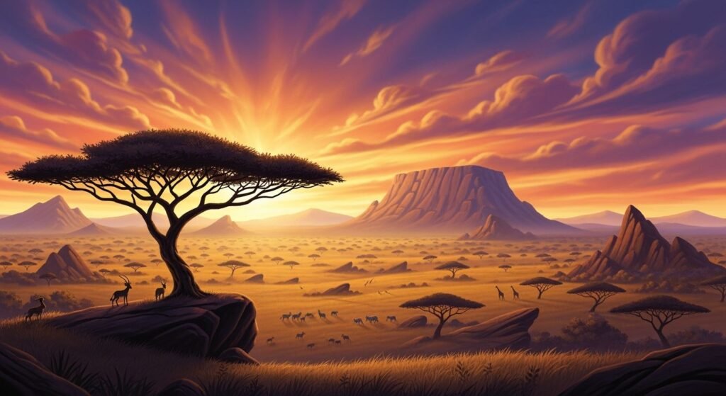 Lion king background image