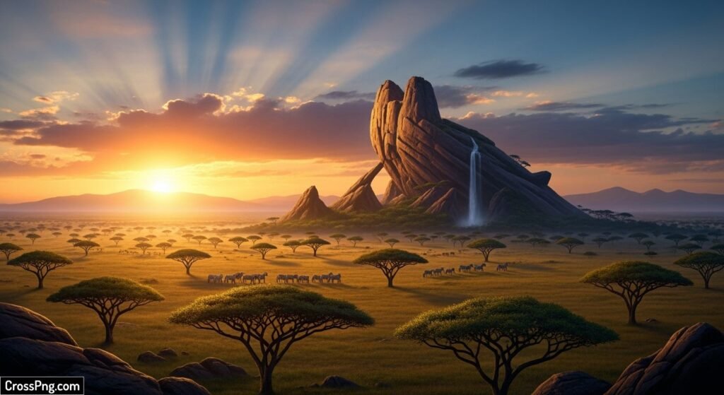 Lion king background image