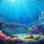 Little mermaid background image 2