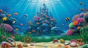 Little mermaid background image 3