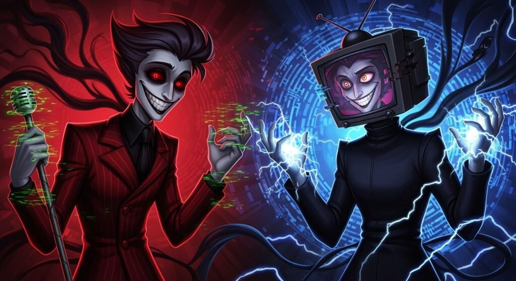 Live wallpaper alastor and vox image