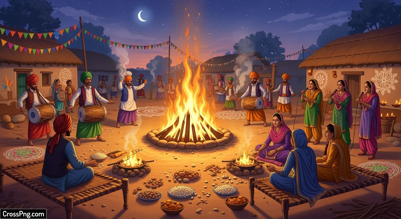 Lohri background image