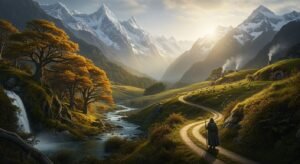 Lord of the rings background image 2