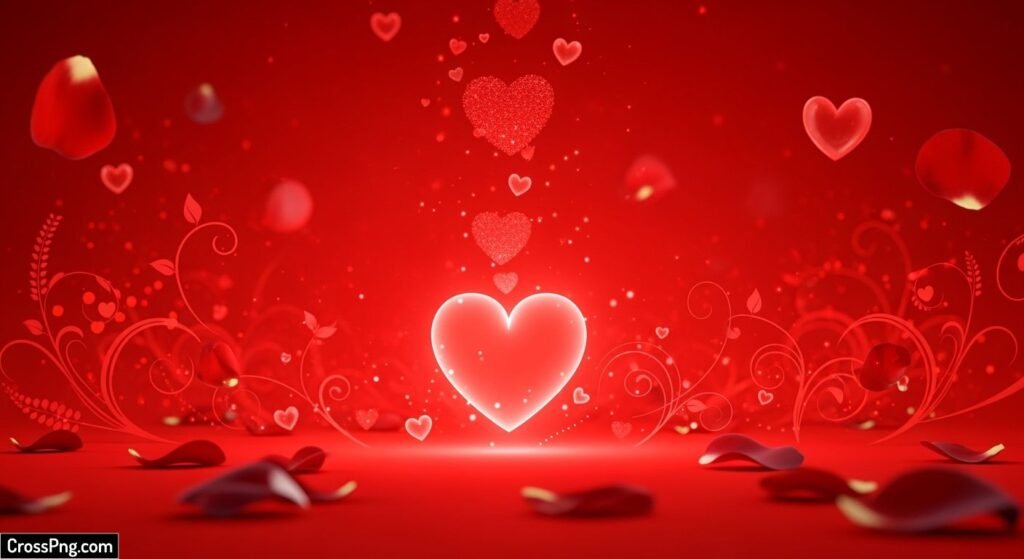 Love background red image