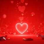 Love background red image