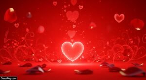 Love background red image