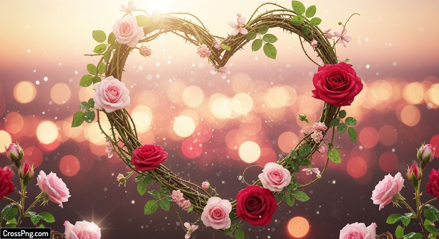 Love frame background image 2