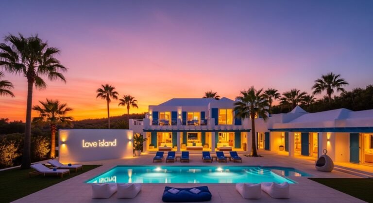 Love island background image