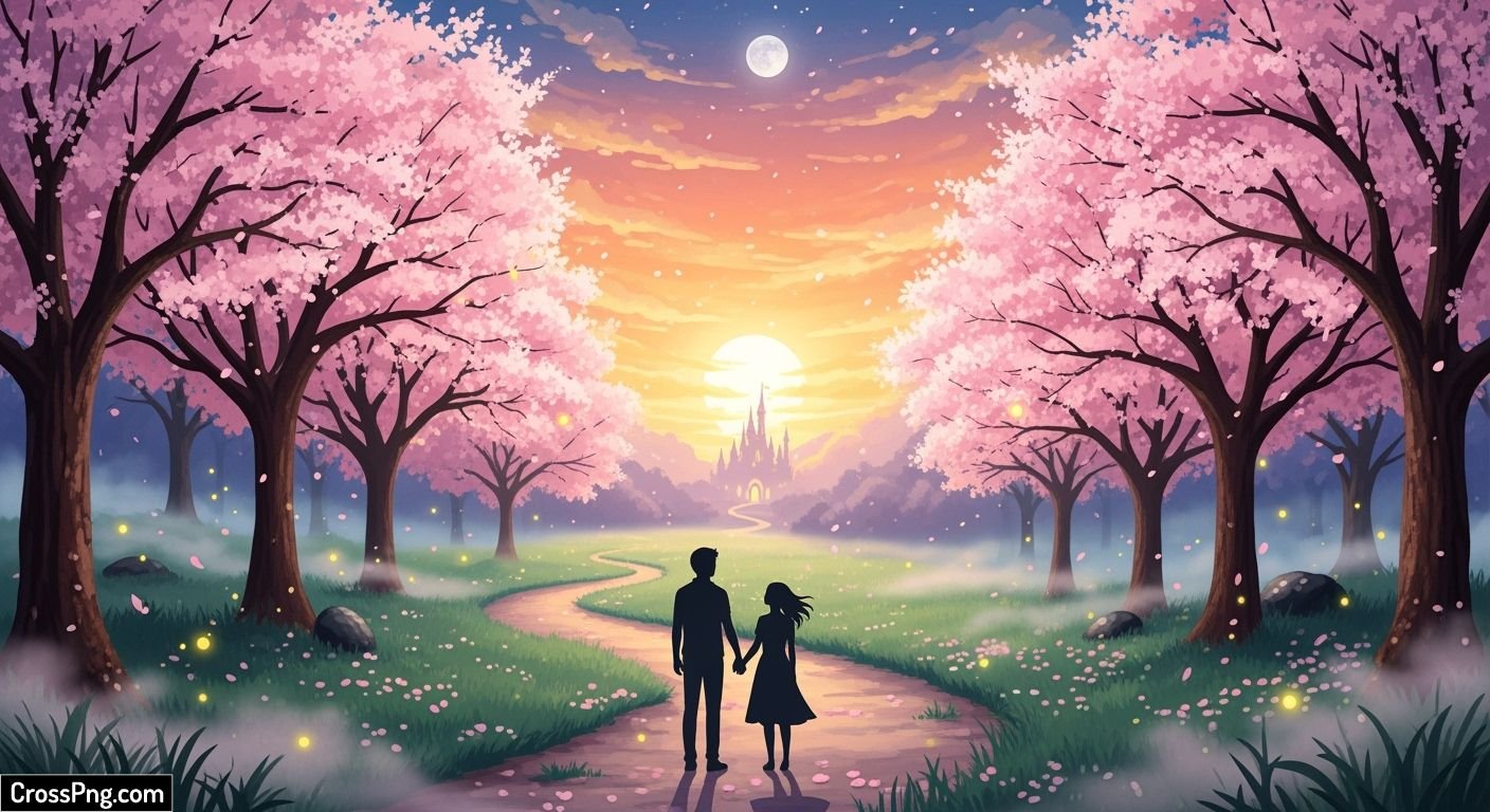 Love story background image