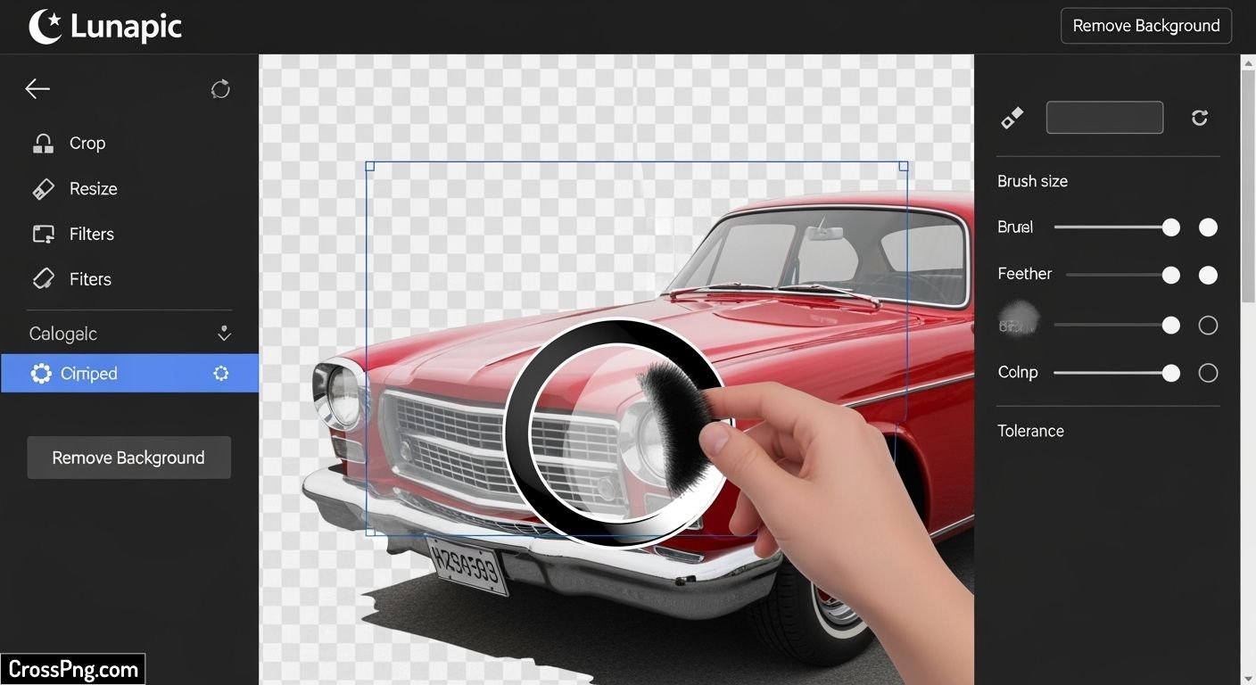 Lunapic remove background image 3
