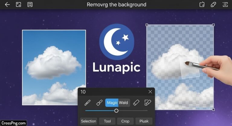 Lunapic remove background image