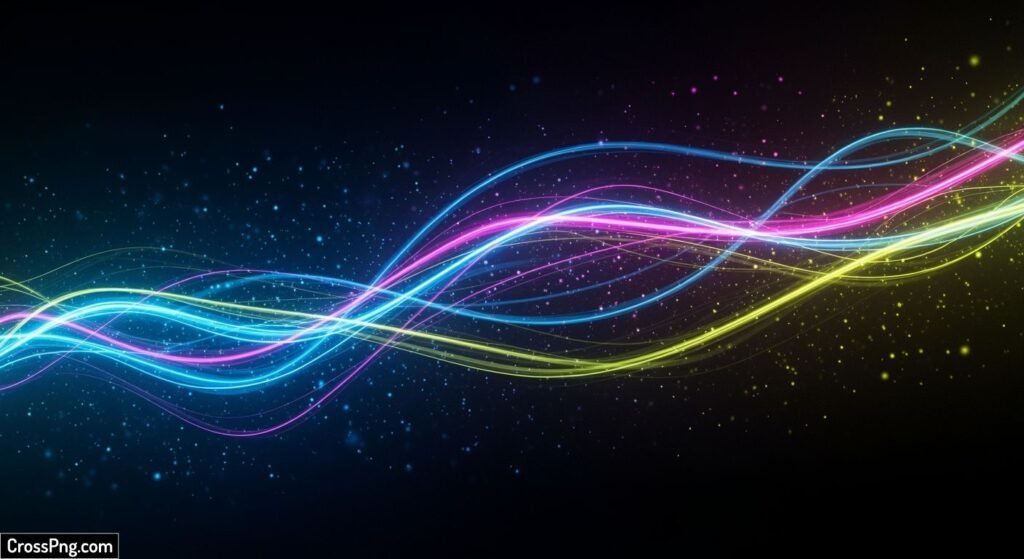 Lyric video background image