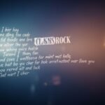 Lyrics background image