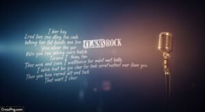 Lyrics background image