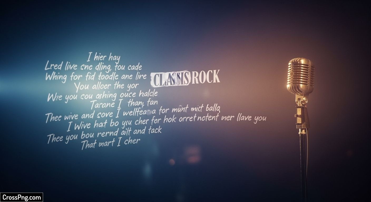 Lyrics background image