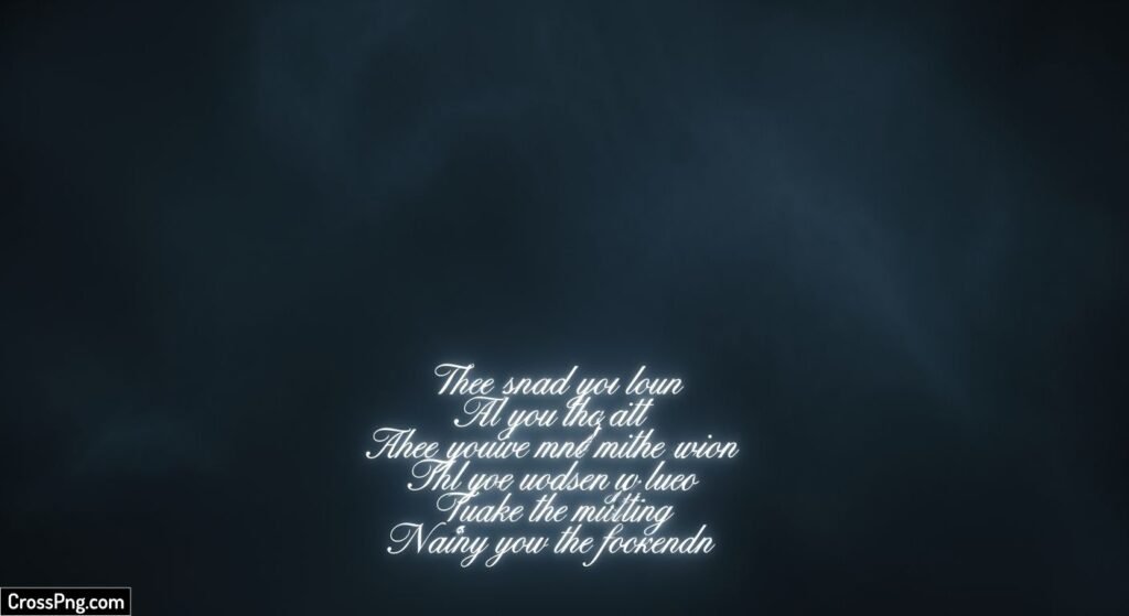 Lyrics background image