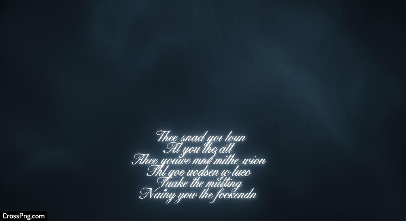 Lyrics background image