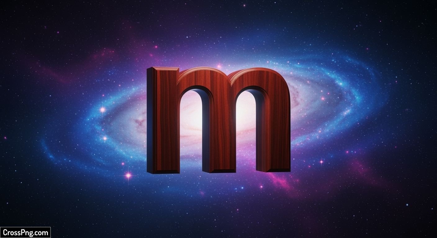 M background image